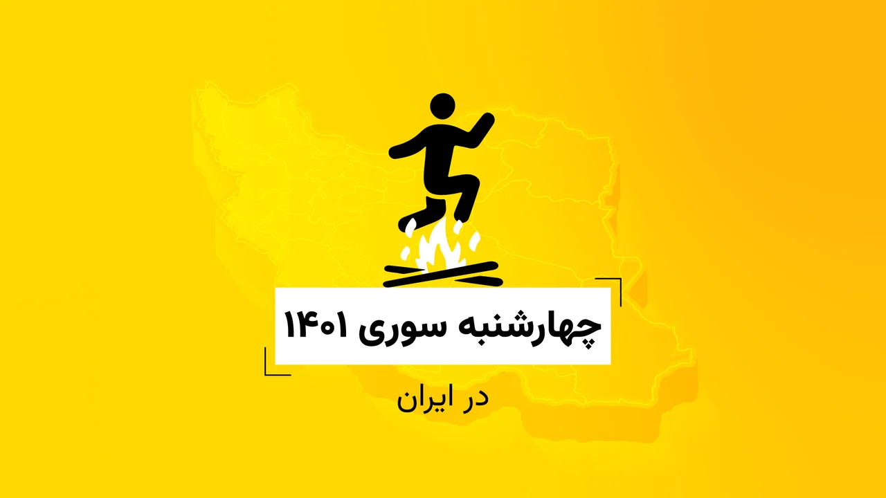 چهارشنبه سوری ۱۴۰۱ در ایران